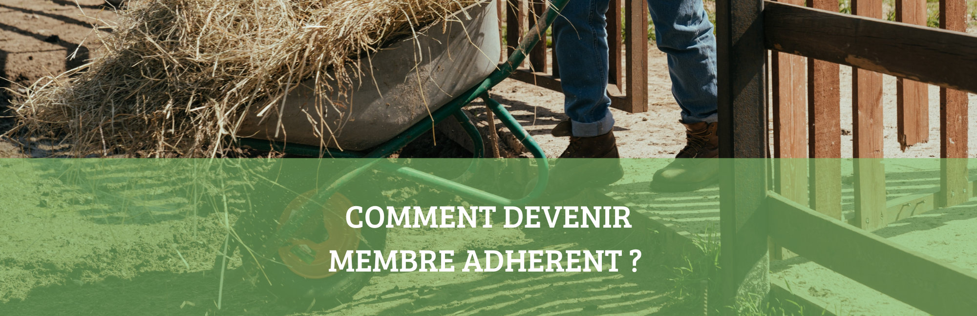 DEVENIR MEMBRE ADHERENT